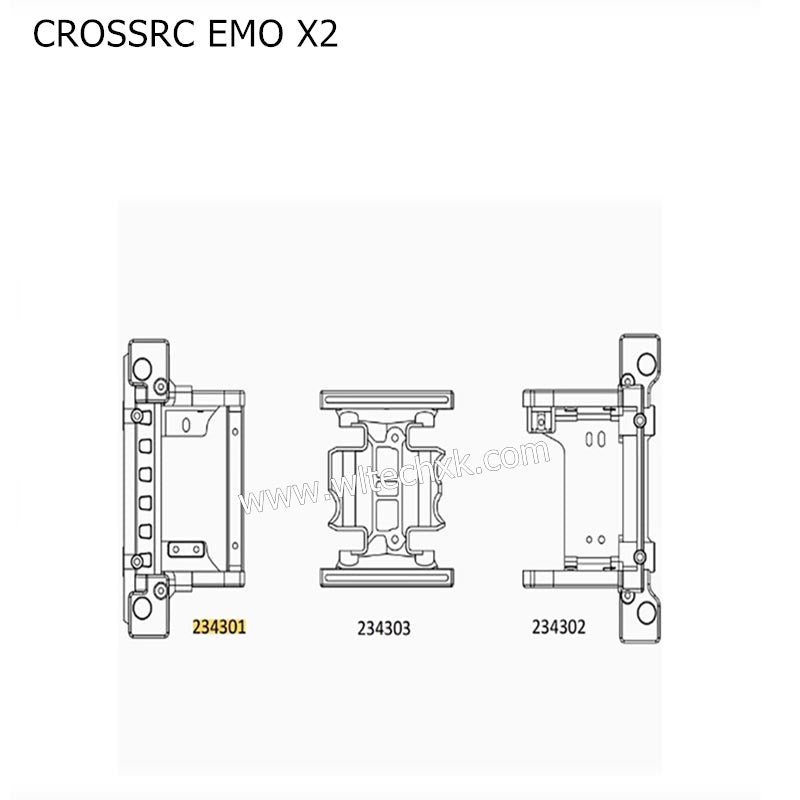 CROSSRC EMO X2 Parts Beam Accessories Bag CS-97401236