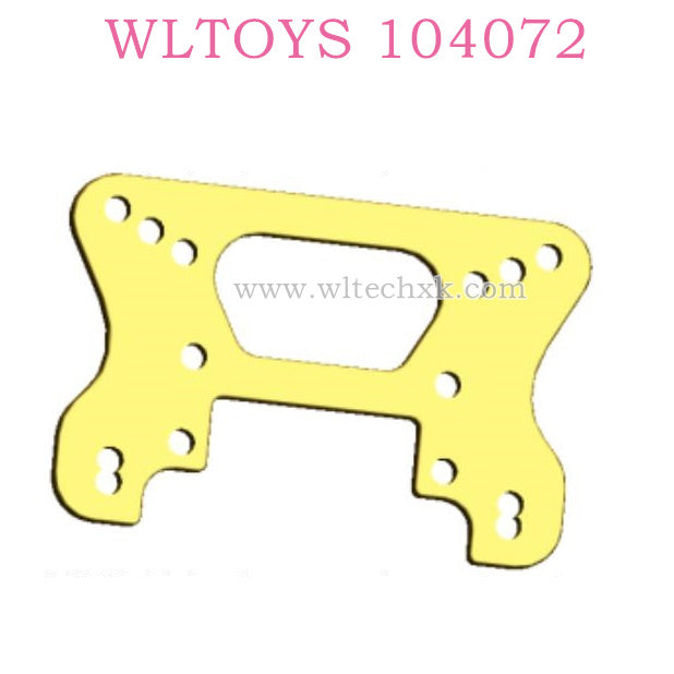 Original part of WLTOYS 104072 RC Car 2088 Front Shock Plate