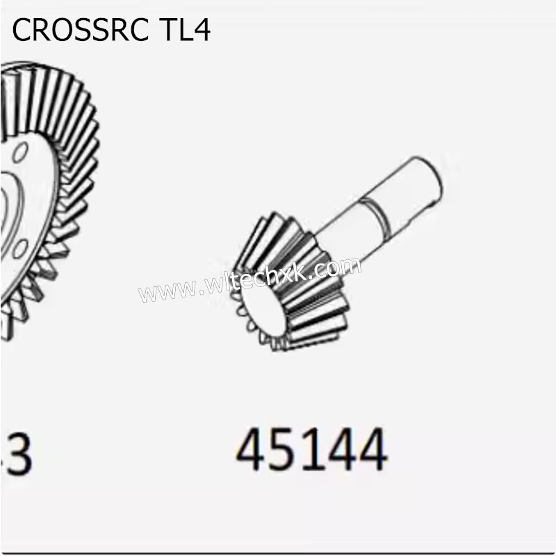 CROSSRC TL4 Parts Axle Size Bevel Gear CS-97401362