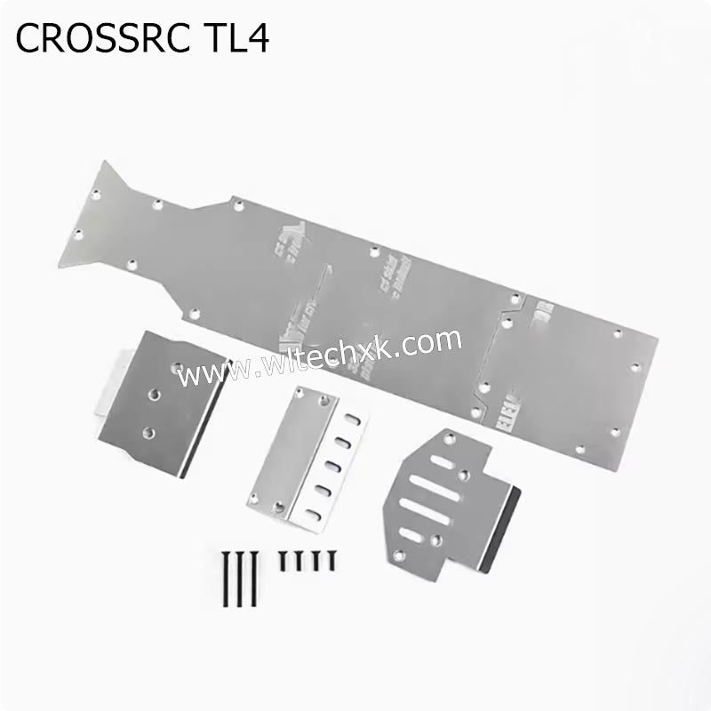 CROSSRC TL4 Parts Armor Guard Metal Armor Chassis Armor