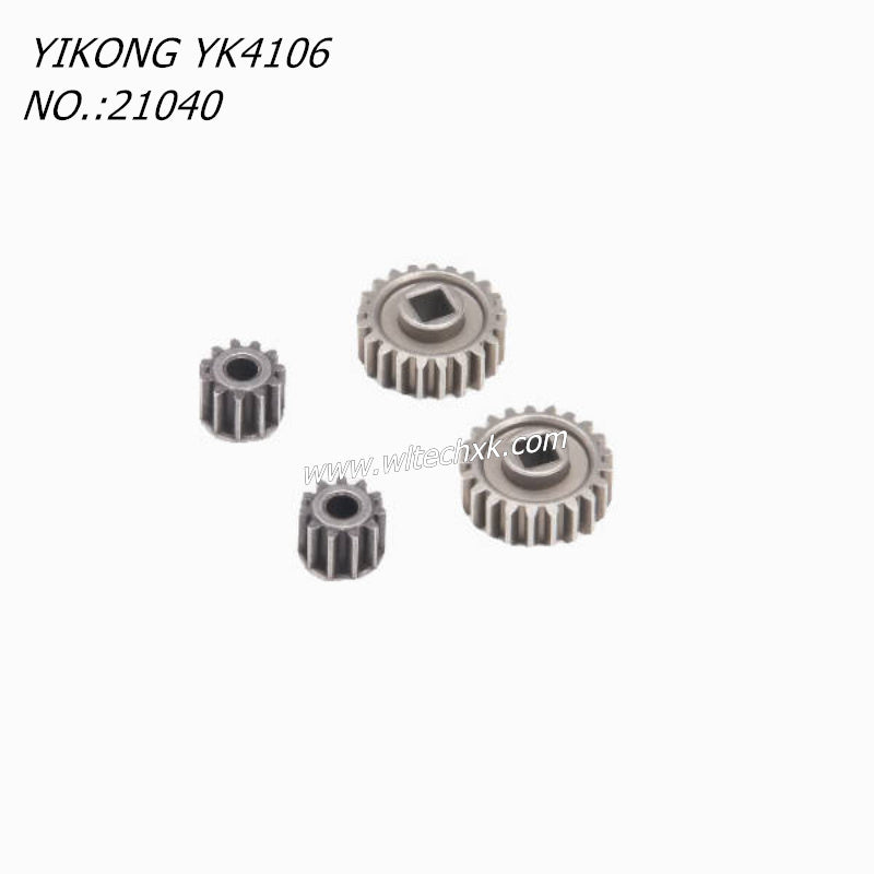 YIKONG YK4106 Original Parts Gate Axle Gear 11T 12T 21040