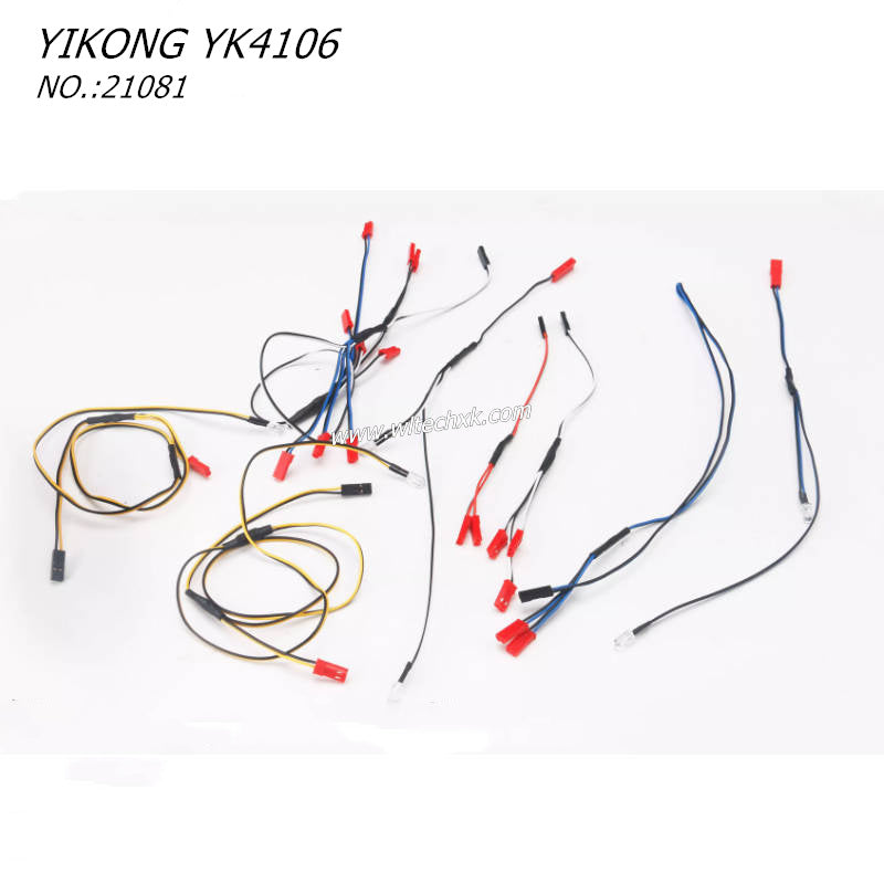 YIKONG YK4106 RC CAR Parts Full Lamp Group 21081