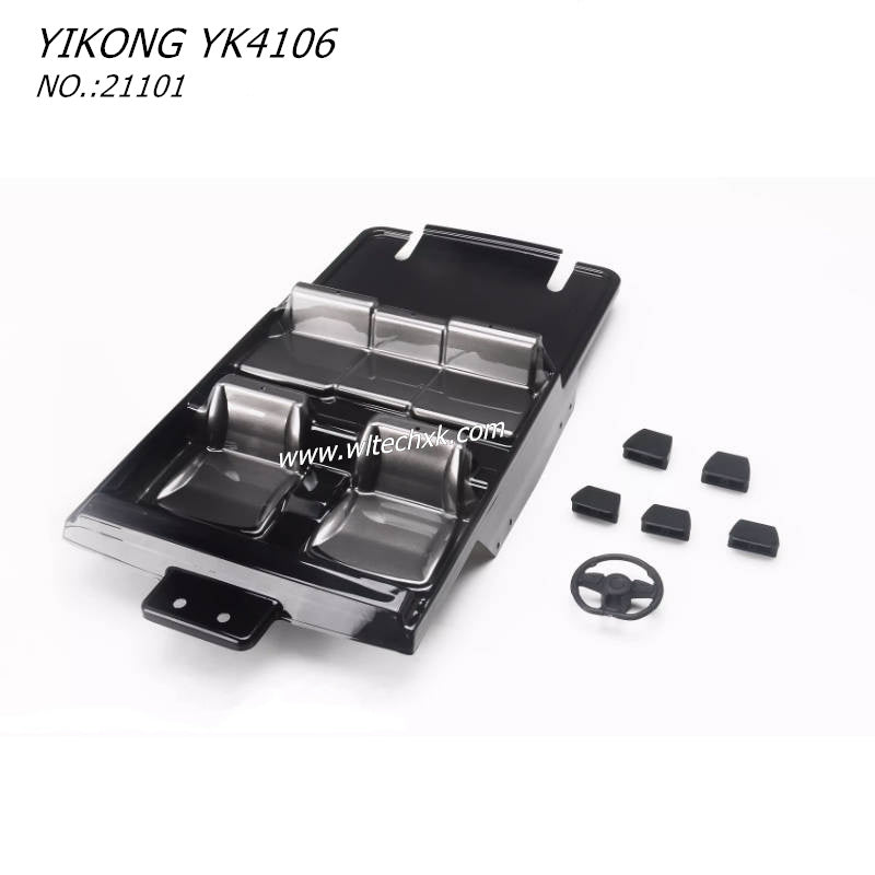 YIKONG YK4106 RC CAR Parts Fuel Injection Cockpit PC 21101