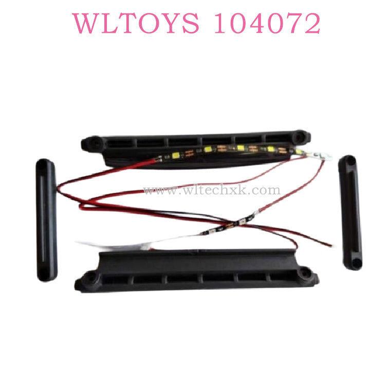 WLTOYS 104072 RC Car Original part 2112 LED Light Set