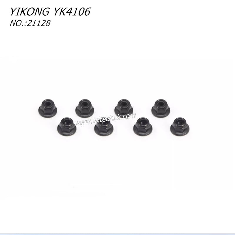 YIKONG YK4106 RC CAR Parts M4 flange Nuts 21128