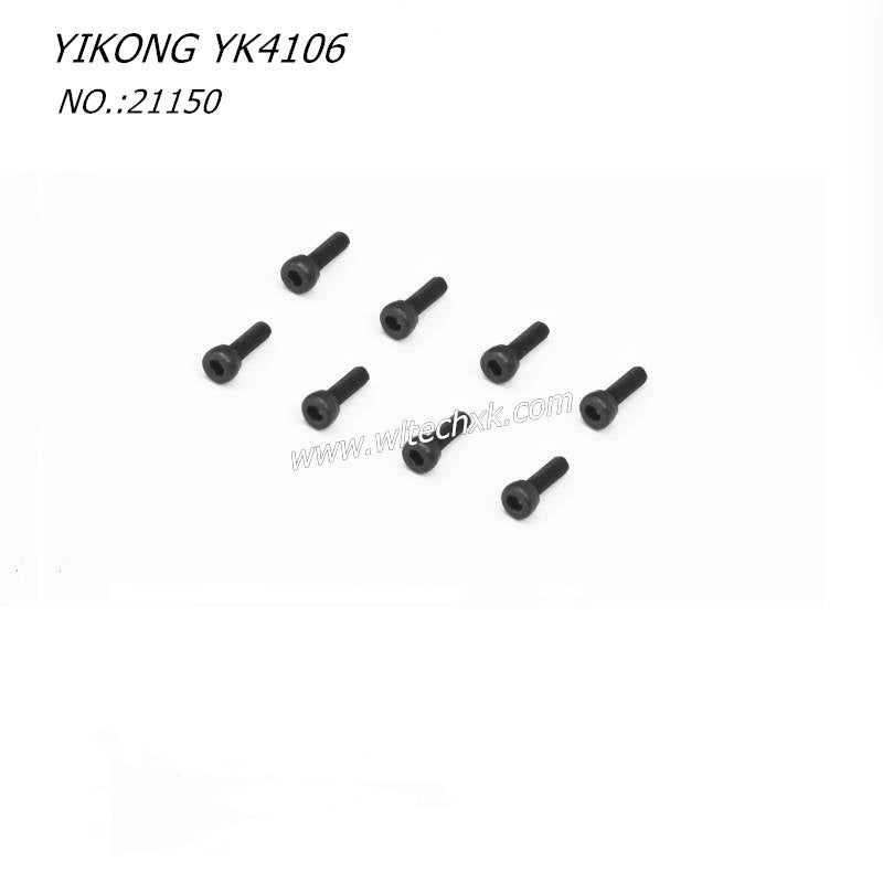 YIKONG YK4106 RC CAR Parts Socket Head Socket Head Screw M2.5-8 21150