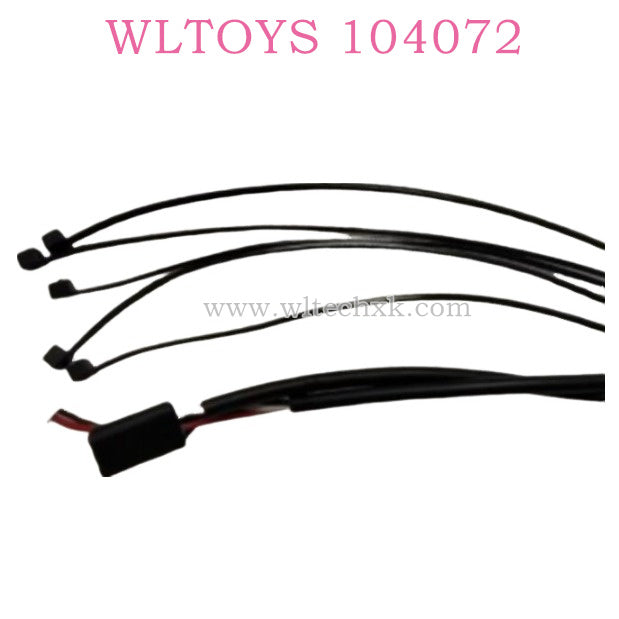 WLTOYS 104072 RC Car Original part 2120 Signal power line