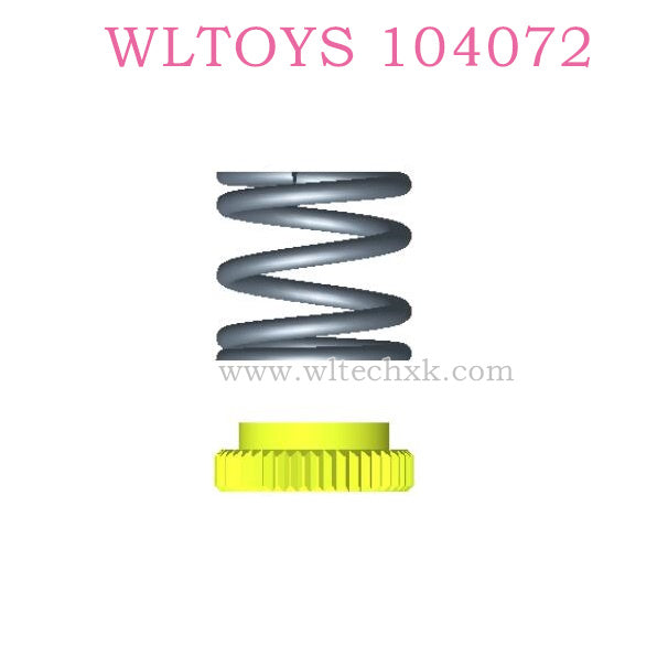 WLTOYS 104072 RC Car Original part 2193 Buffer spring assembly