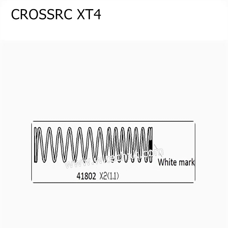 CROSSRC XT4 Parts Front Shock Absorber Spring 41802 CS-97400841-2