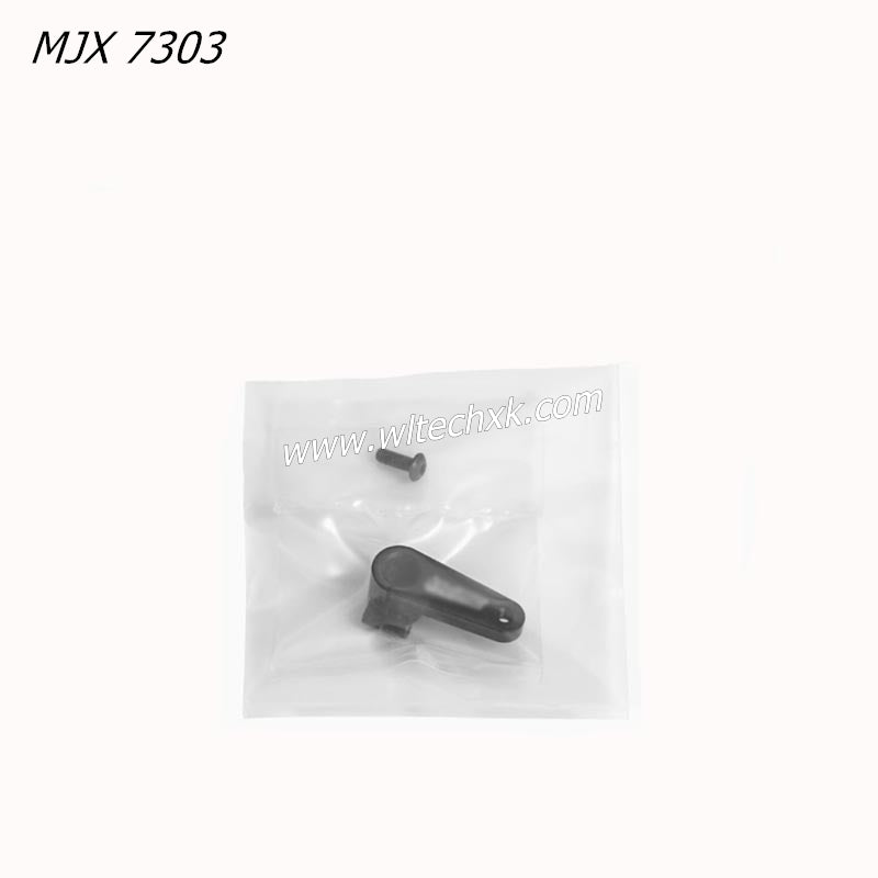 MJX Hyper Go 7303 Original Parts Aluminum Alloy Single Hole Heightened Servo Arm 25T Hole Spacing-4