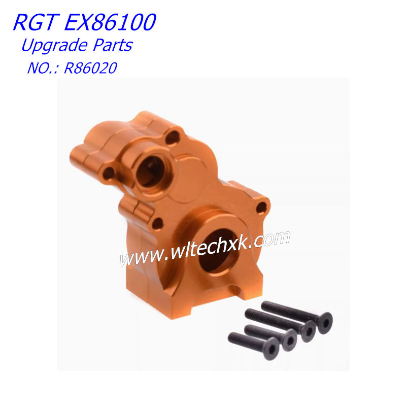 RGT EX86100 Upgrade Parts Gearbox Shell 1pc R86020 ORANGE