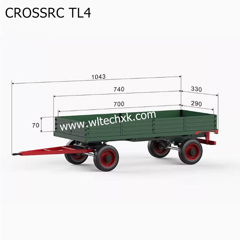 CROSSRC TL4 Parts T009 Trailer RTR