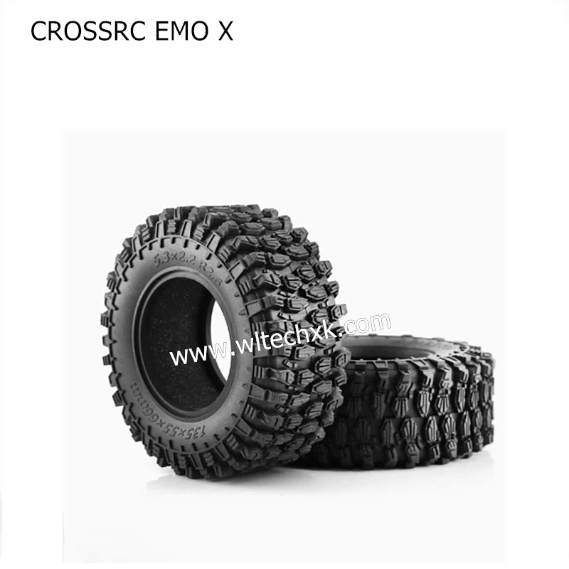 CROSSRC EMO X Parts 2.6 Inch Climbing Car Tire Skin-1