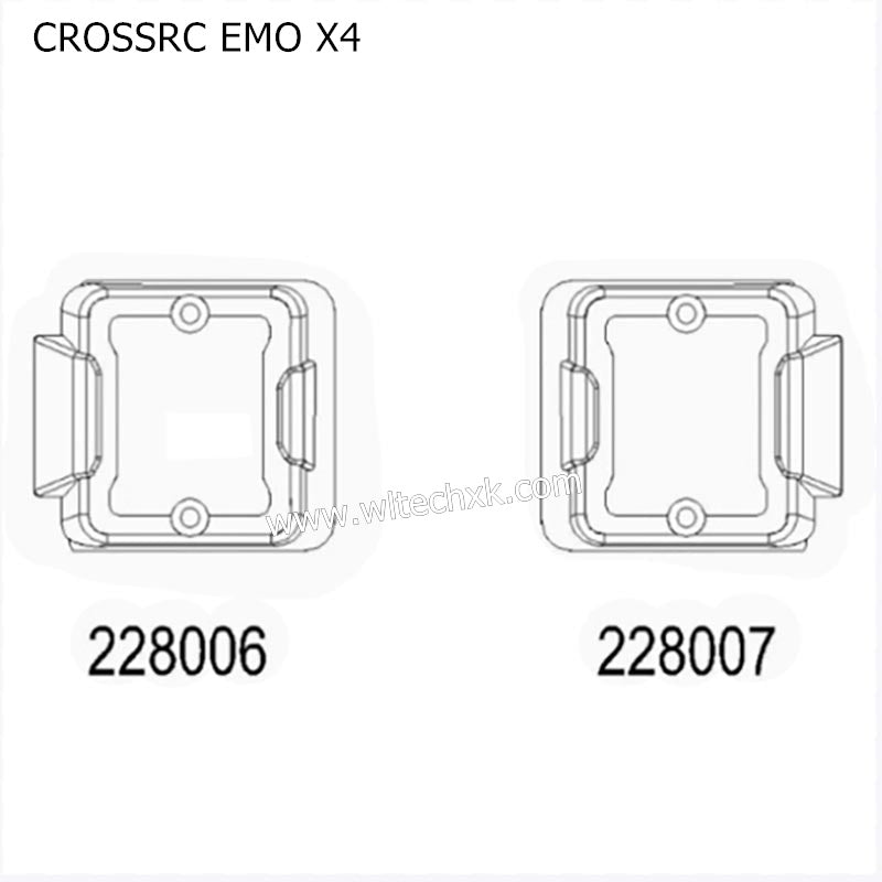 CROSSRC EMO X4 Parts Rear Turn Signal Lamp CS-97401270