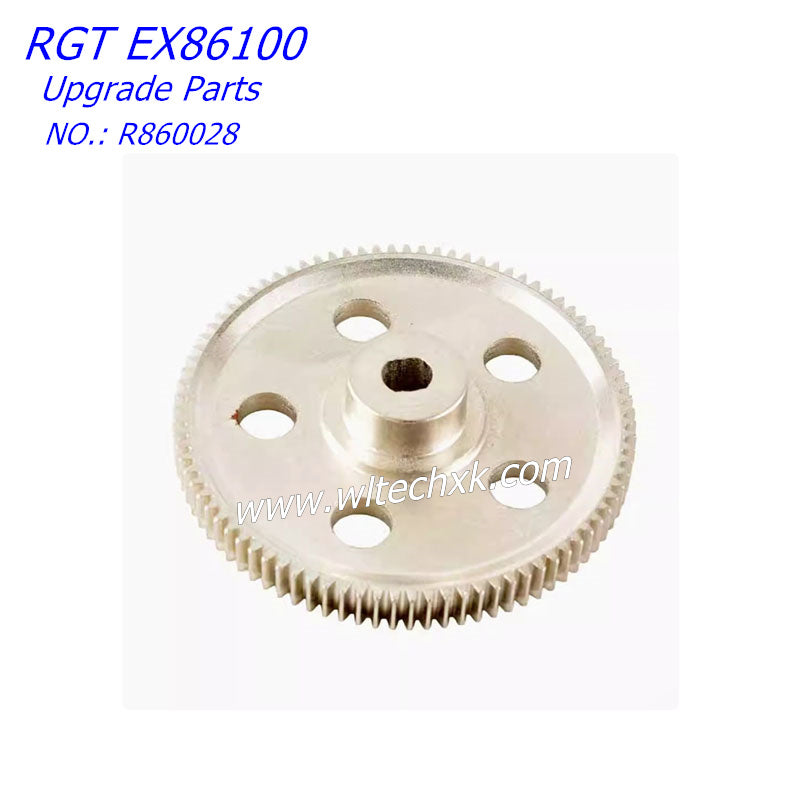 RGT EX86100 Upgrade Parts Powder Steel Tooth 1pc R86028 silver