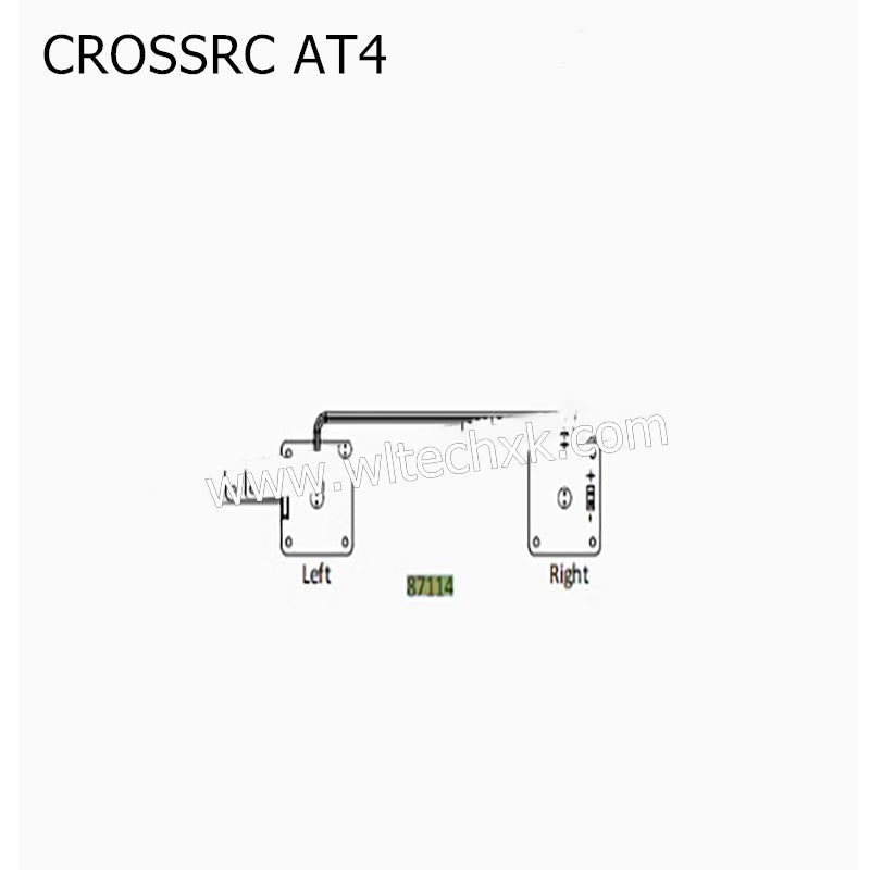 CROSSRC AT4 Parts Light Board Kit 87114 CS-97400920