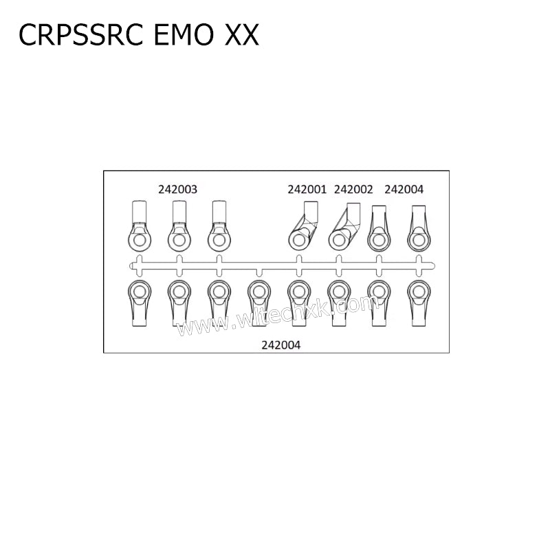 CROSSRC EMO XX Parts Ball Joint Assembly CS-97401469