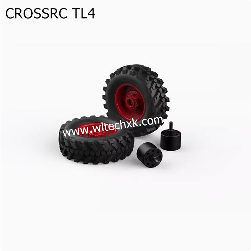 CROSSRC TL4 Parts TL4 Dual Front Wheel Kit