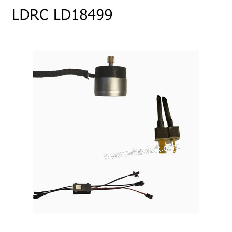 LDRC LD18499 Original Parts Motor+ESC+Original Plug T-Plug