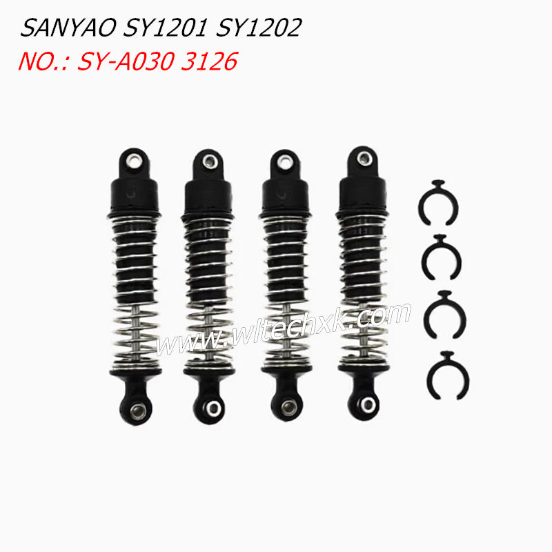 SANYAO SY1201 SY1202 Parts Hydraulic Shock Absorber Assembly 4PCS