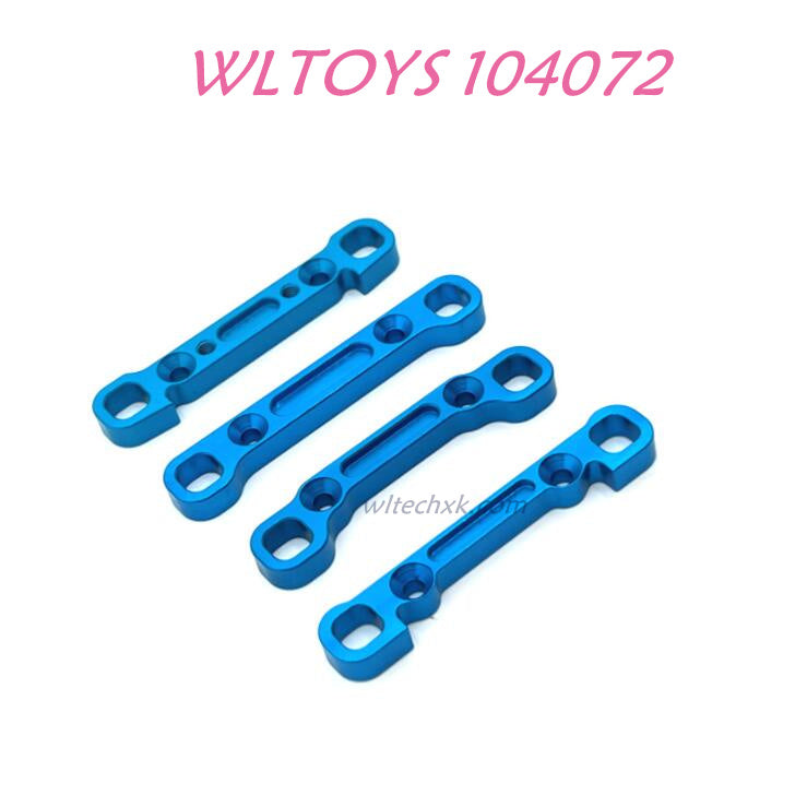 Upgrade part of WLTOYS 104072 Front and Read Connect Arm 1/10 4WD 2.4Ghz 60km/h RC Car RTR blue