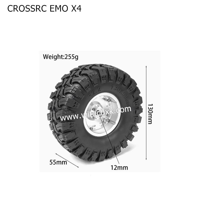 CROSSRC EMO X4 Parts 2.2 inch Wheel Boot Tire-1