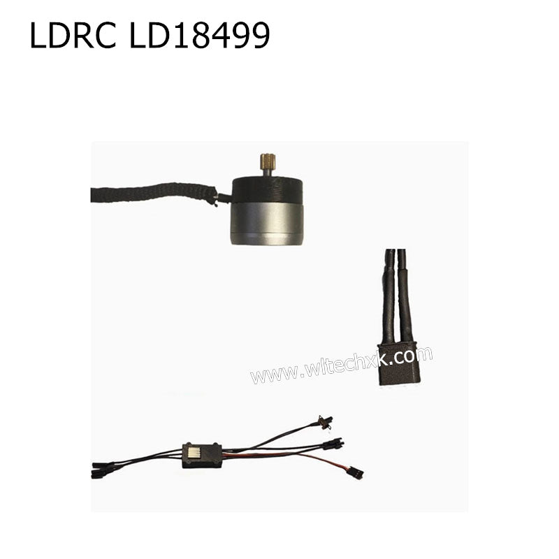 LDRC LD18499 Original Parts Motor+ESC+Original Plug XT30-Plug