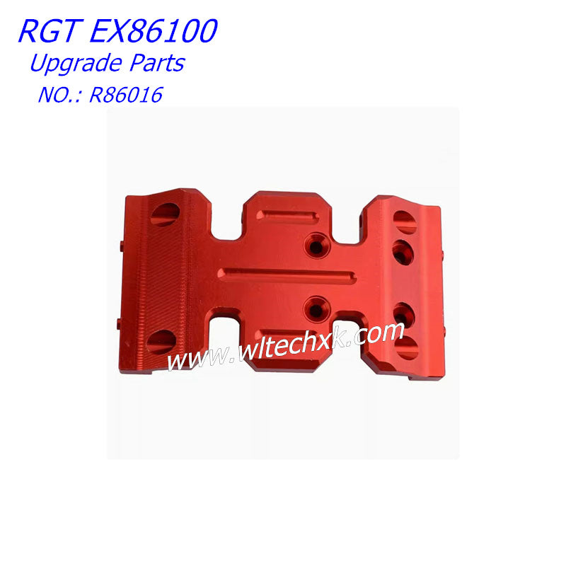 RGT EX86100 Upgrade Parts Metal Base Plate R86016 RED