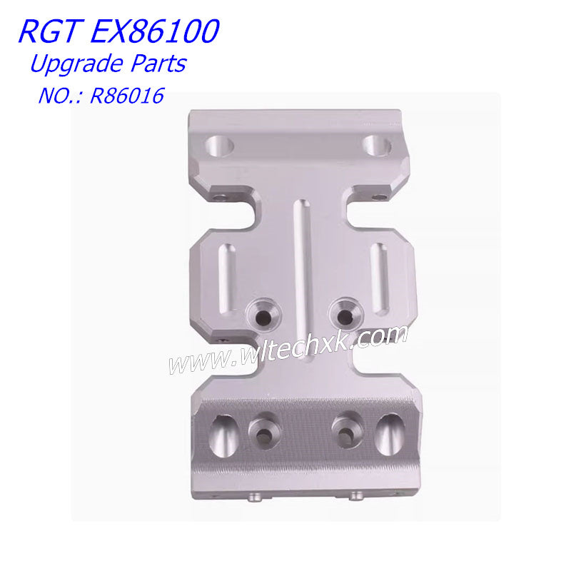 RGT EX86100 Upgrade Parts Metal Base Plate R86016 SILVER