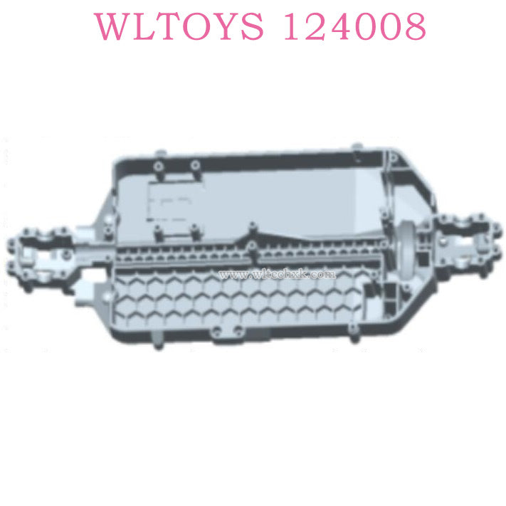 Original part of WLTOYS 124008 1/12 RC Car 2702 Bottom Plate