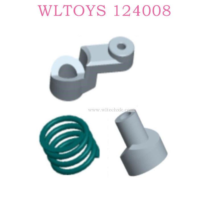Original part of WLTOYS 124008 1/12 RC Car 2707 Steering Gear Buffer Components