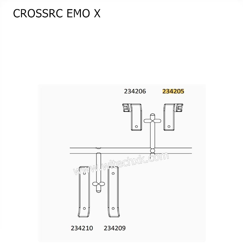 CROSSRC EMO X Parts Beam Lining CS-97401237