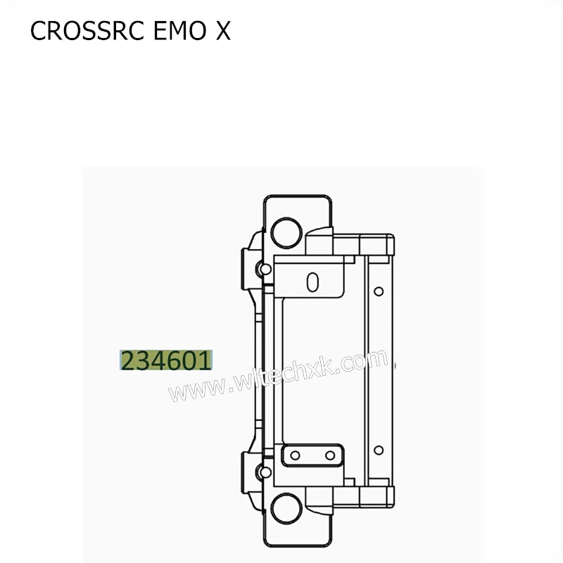 CROSSRC EMO X Parts Steering Servo Seat 234601 CS-97401238