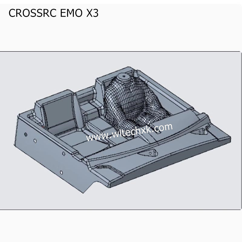 CROSSRC EMO X3 Parts Interior Kit Black CS-97401217