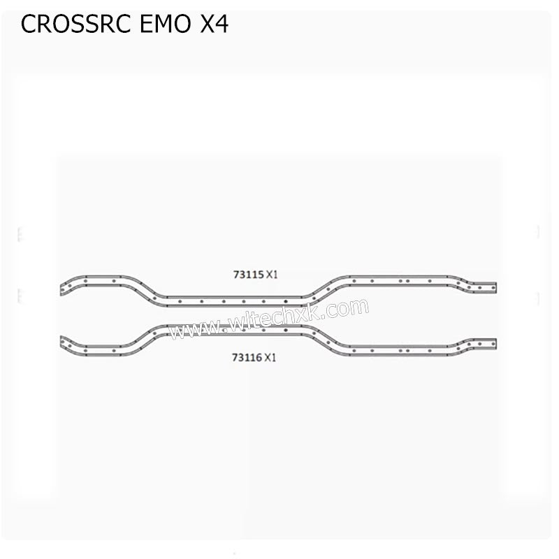 CROSSRC EMO X4 Parts Beam Frame 73115 73116