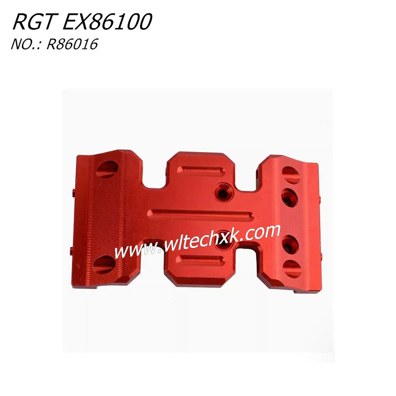 RGT EX86100 RC CAR Parts Gearbox Base R86016 RED-1