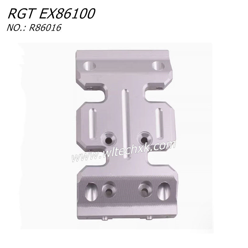 RGT EX86100 RC CAR Parts Gearbox Base R86016 SILVER-1