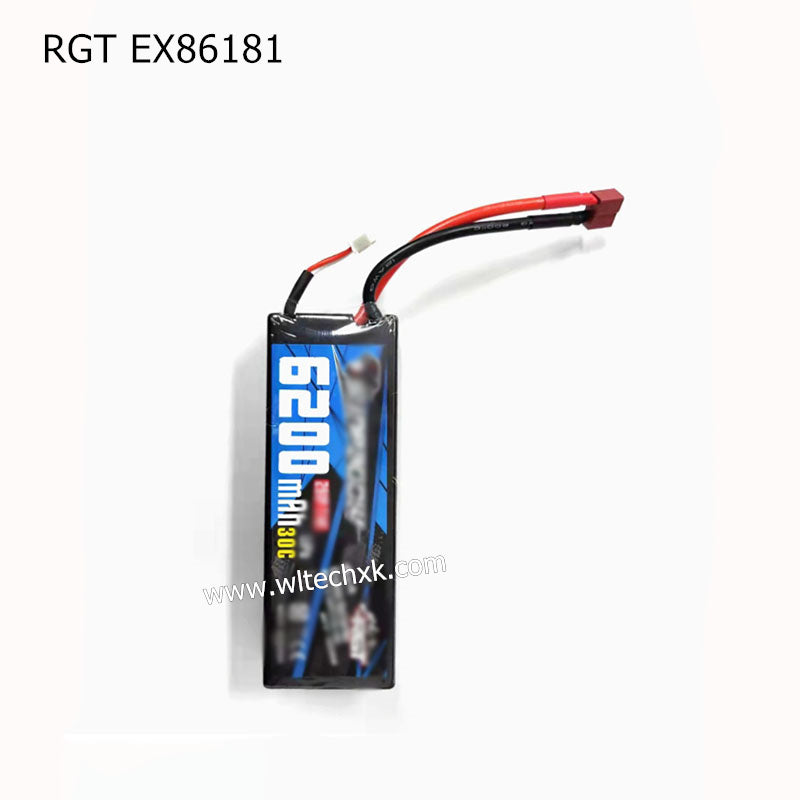 RGT EX86181 Original Parts 7.4V 6200mA Battery