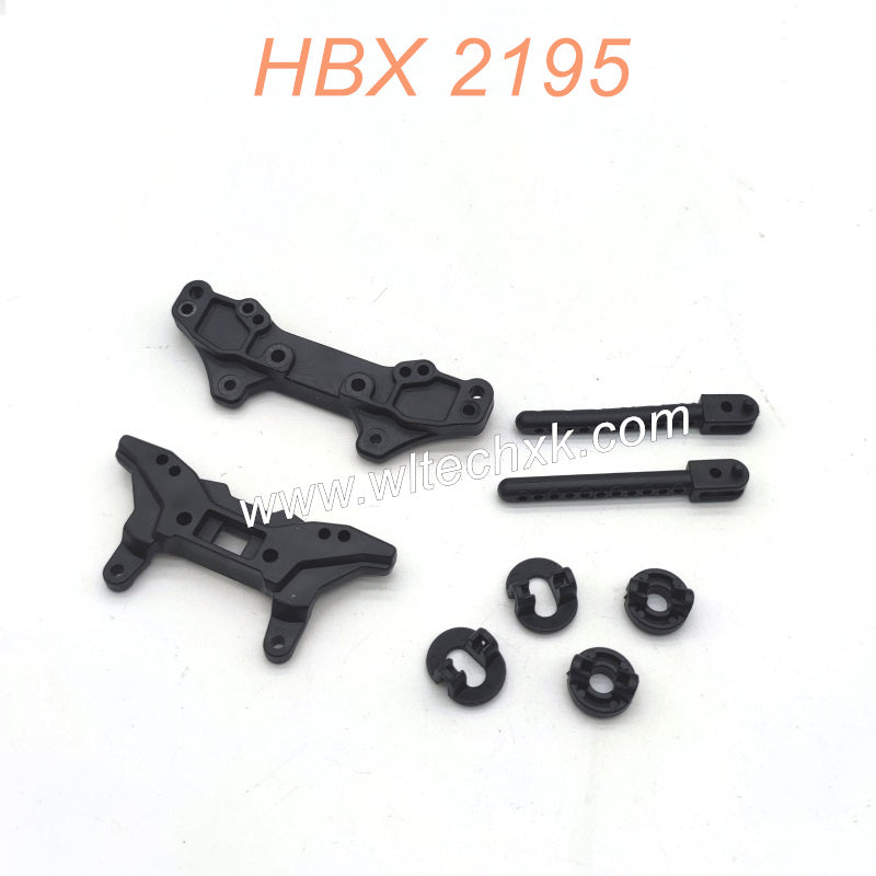 29002 Shock Towers+Rear Body Posts+Pads Parts For HBX 2195 RC Car