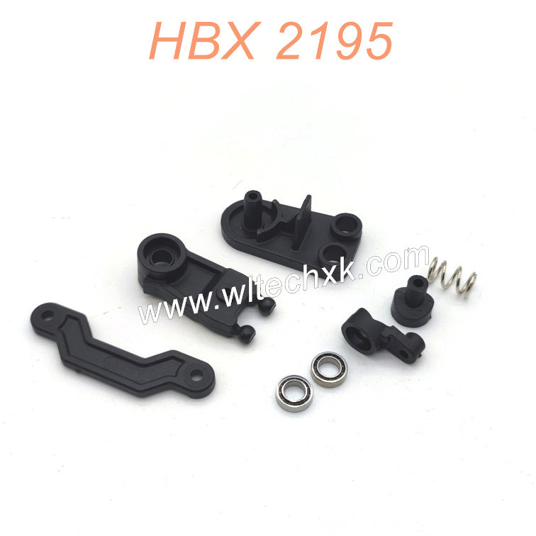 29007 Servo Top Plate+Servo Saver+Steering Plates Parts For HBX 2195 RC Car
