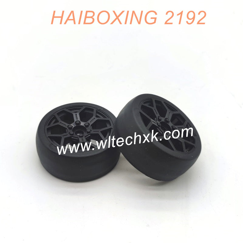 29017F Front Drift Wheels Complete Parts For HAIBOXING 2192 RC Car
