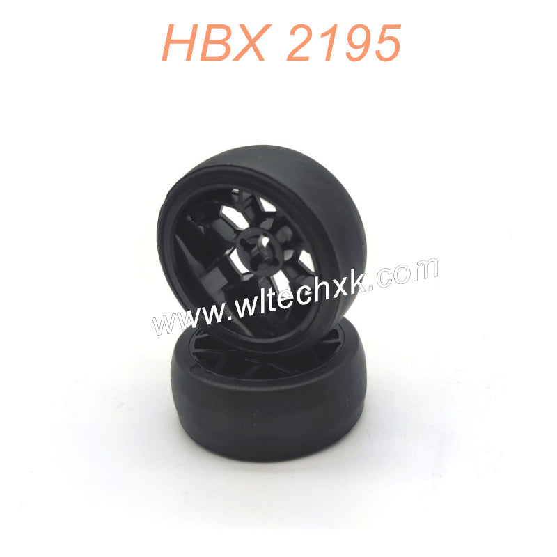 29017F Front Drift Wheels Complete Parts For HBX 2195 RC Car