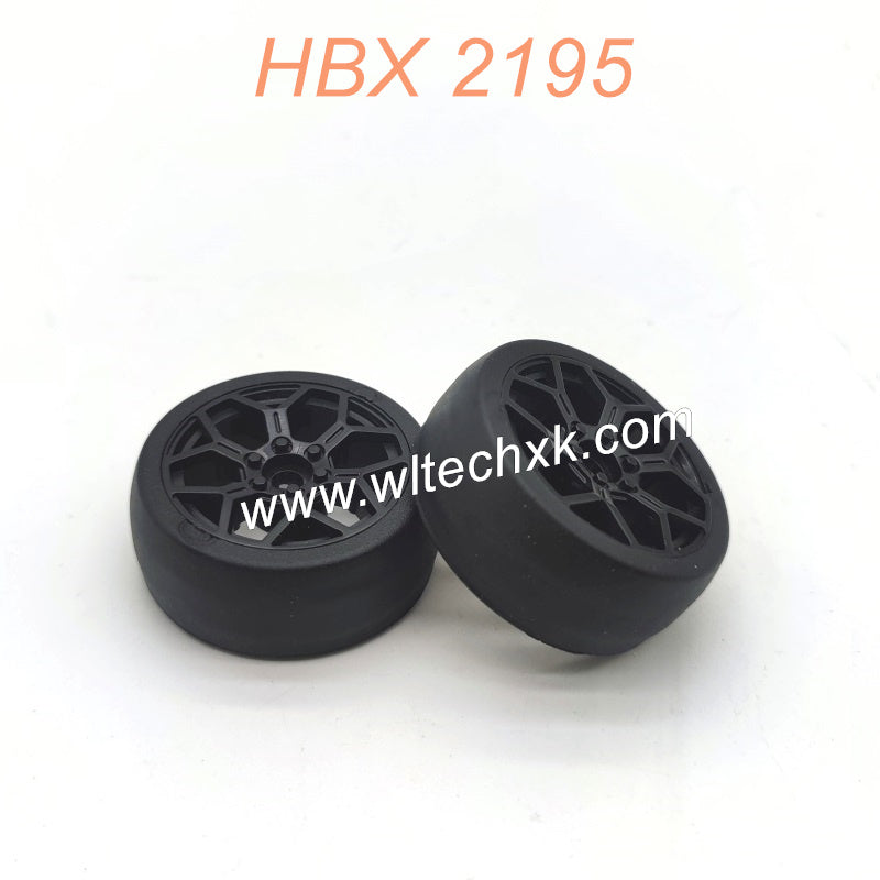 29017F Front Drift Wheels Complete Parts For HBX 2195 RC Car RC Car