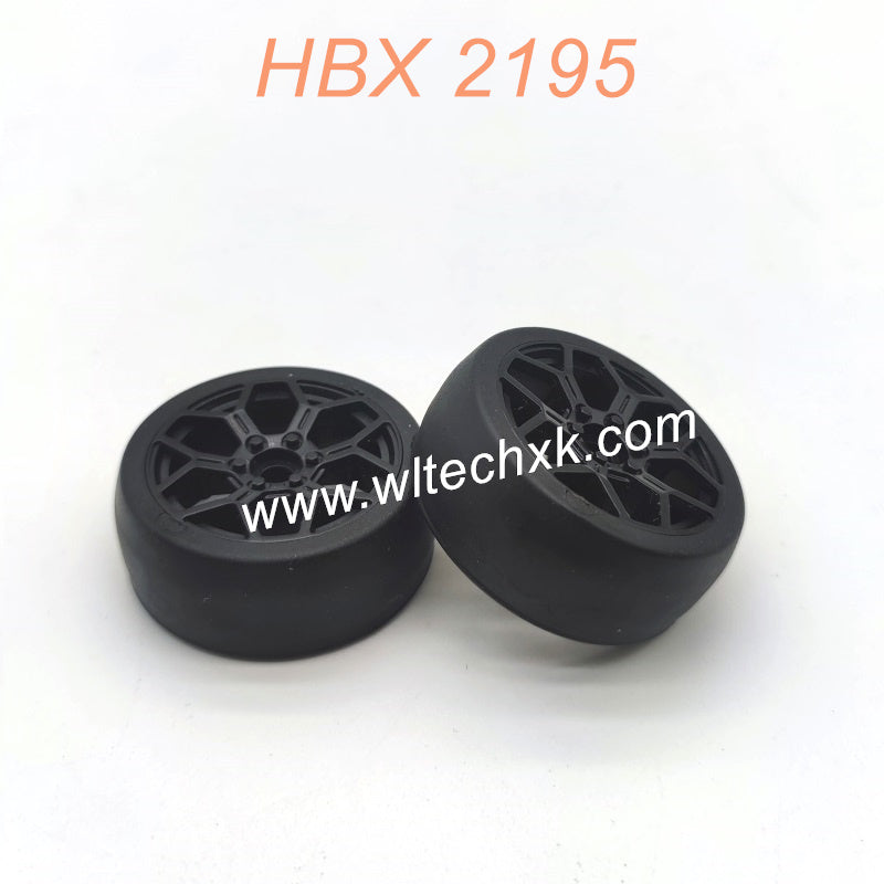 29017R Rear Drift Wheels Complete Parts For HBX 2195 RC Car