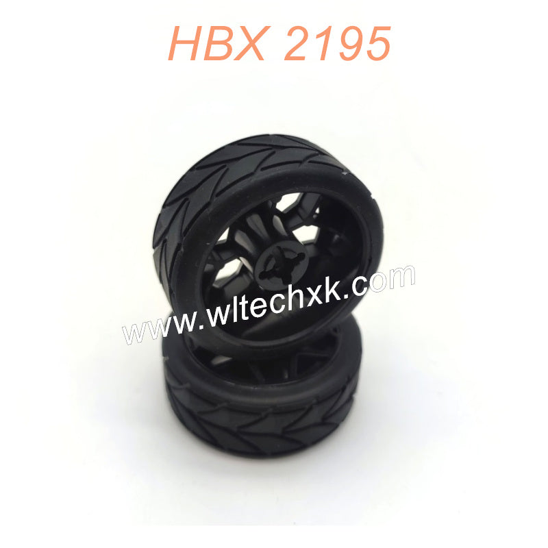 29211 Rear On-Road Touring Car Wheels Parts For HBX 2195 RC Car  -1