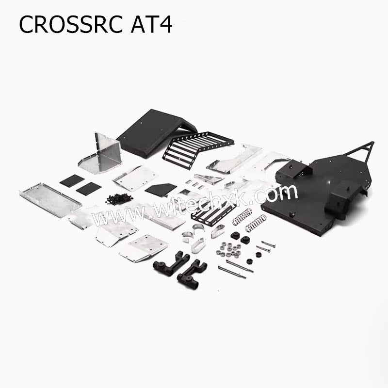 CROSSRC AT4 Parts Metal Climbing Car Traile-5