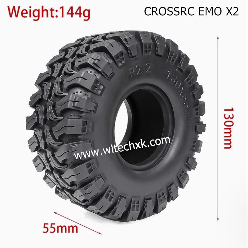 CROSSRC EMO X2 Parts 2.2 inch Climbing Car Tire Boots Tire-1