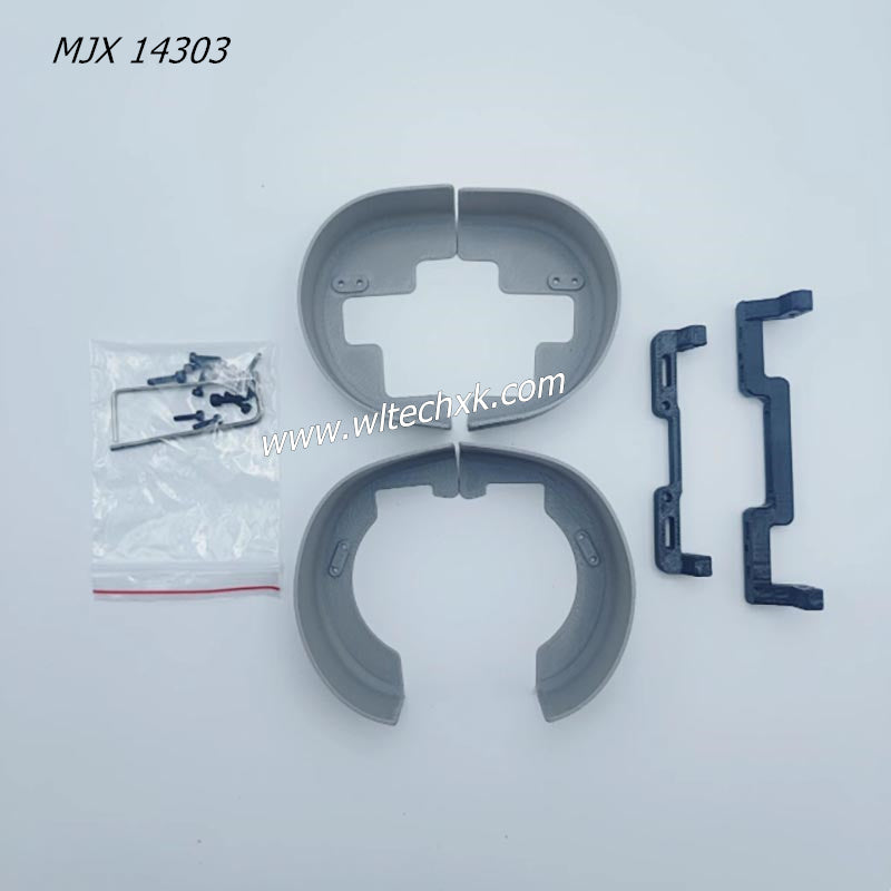 MJX Hyper Go 14303 Parts Gray Super Tough Engineering Plastic Single Fender Kit