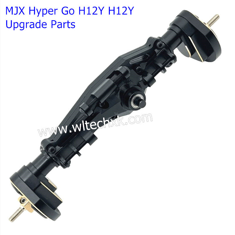 MJX Hyper Go H12Y H12Y+ Upgrade Parts Rear Axle Assembly BLACK