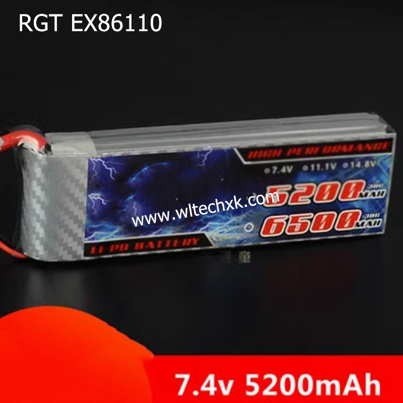 RGT EX86110 RC CAR Parts NMO 5200 2S Battery